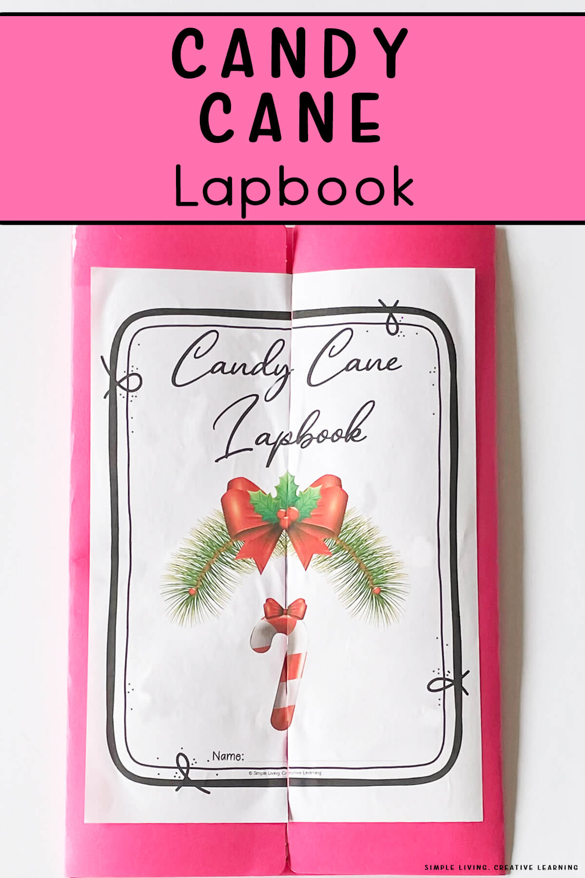 Candy Cane Lapbook