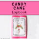 Candy Cane Lapbook front cover