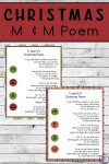 M and M's Christmas Poem