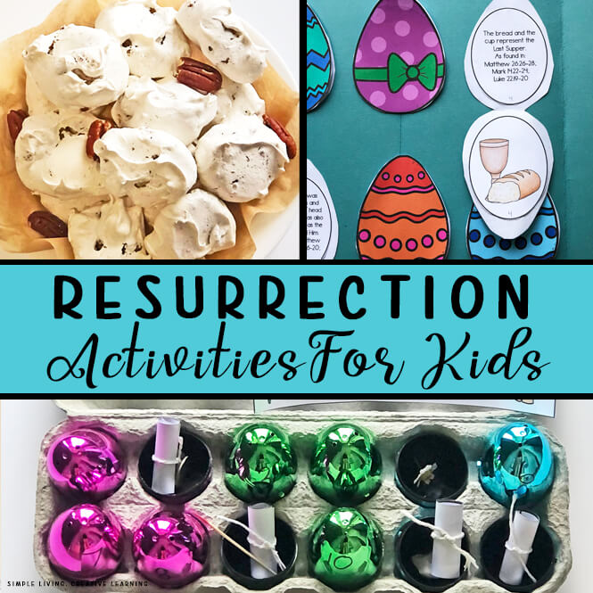 Three Different Resurrection Activities for Kids