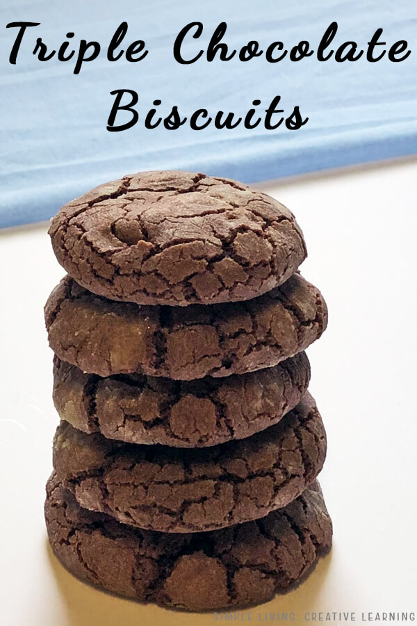 Triple Chocolate Biscuits