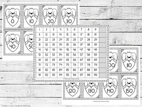 Counting By 10s Printable - Simple Living. Creative Learning