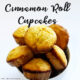 Cinnamon Roll Cupcakes in a bowl