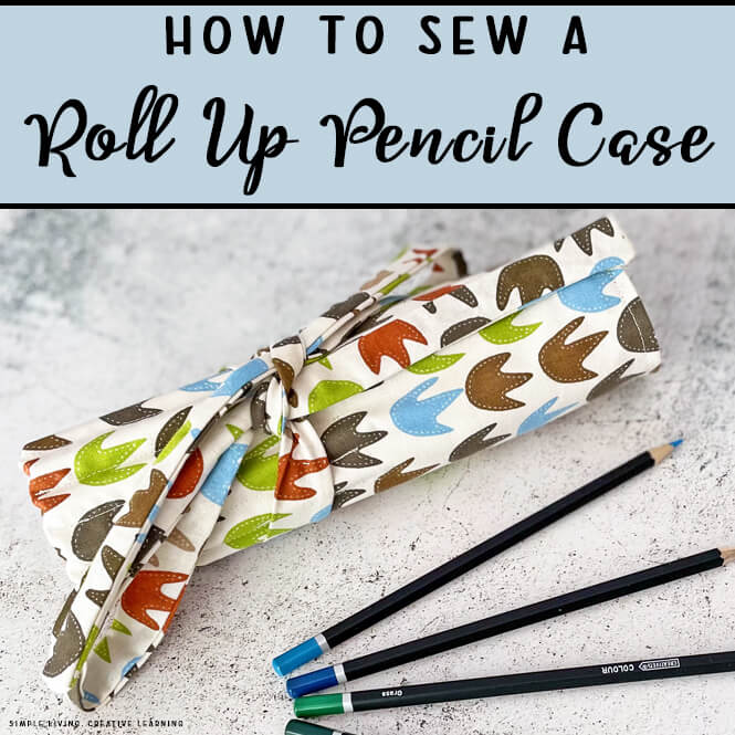 Sewing Pencil Roll Cases