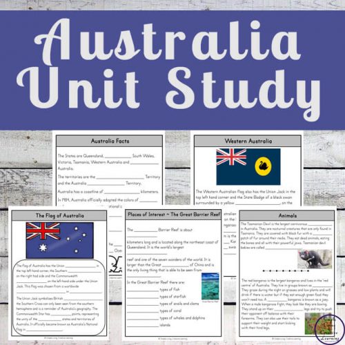Learn about the history of Australia with this fun Australian Unit Study.