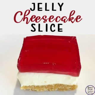 Jelly Cheesecake Slice