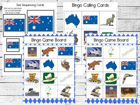 Australian Printables - Simple Living. Creative Learning