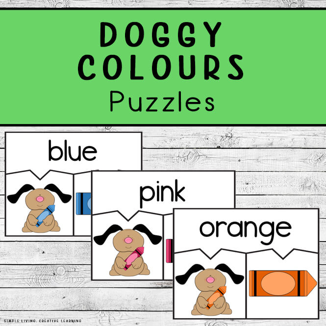 Doggy Colours Puzzles