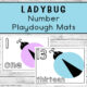Ladybug Number Mats