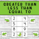 Printable Greater Than, Less Than, Equals to Printables