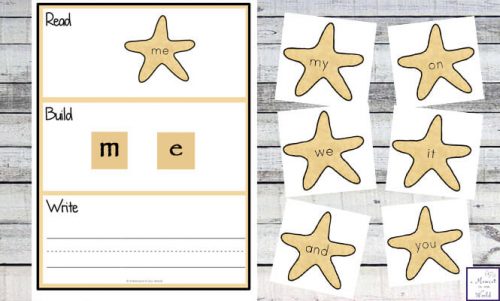 Learning sight words is hard work, so make it fun with this exciting Beach Sight Words Printable Pack. This is a fun way for children to learn sight words 100 of the most popular sight words.
