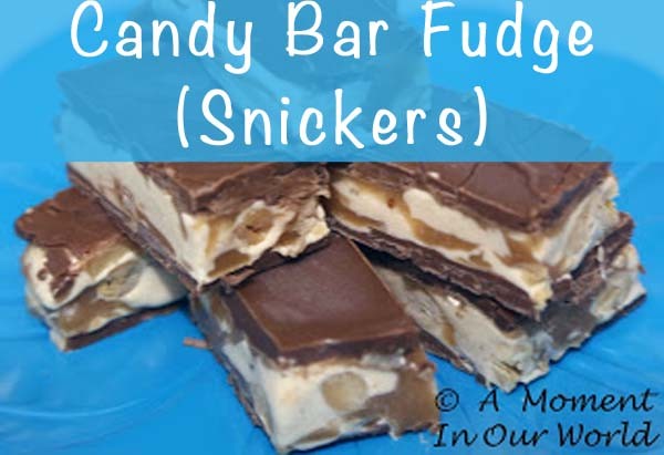 candy bar fudge snickers 1