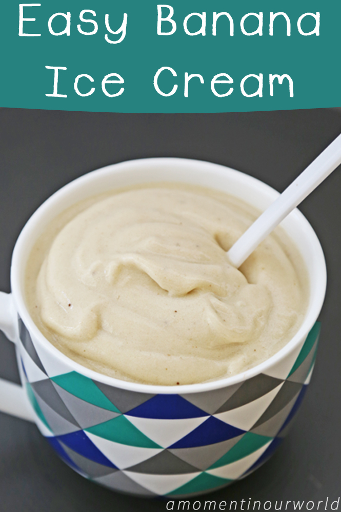 Easy Banana Ice Cream Simple Living. Creative Learning