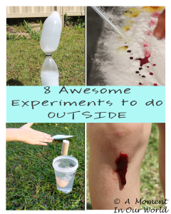8 Science Experiments to do Outside