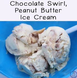 The flavours in this Chocolate Swirl, Peanut Butter Ice Cream are amazing and is one of the best ice creams we have had.