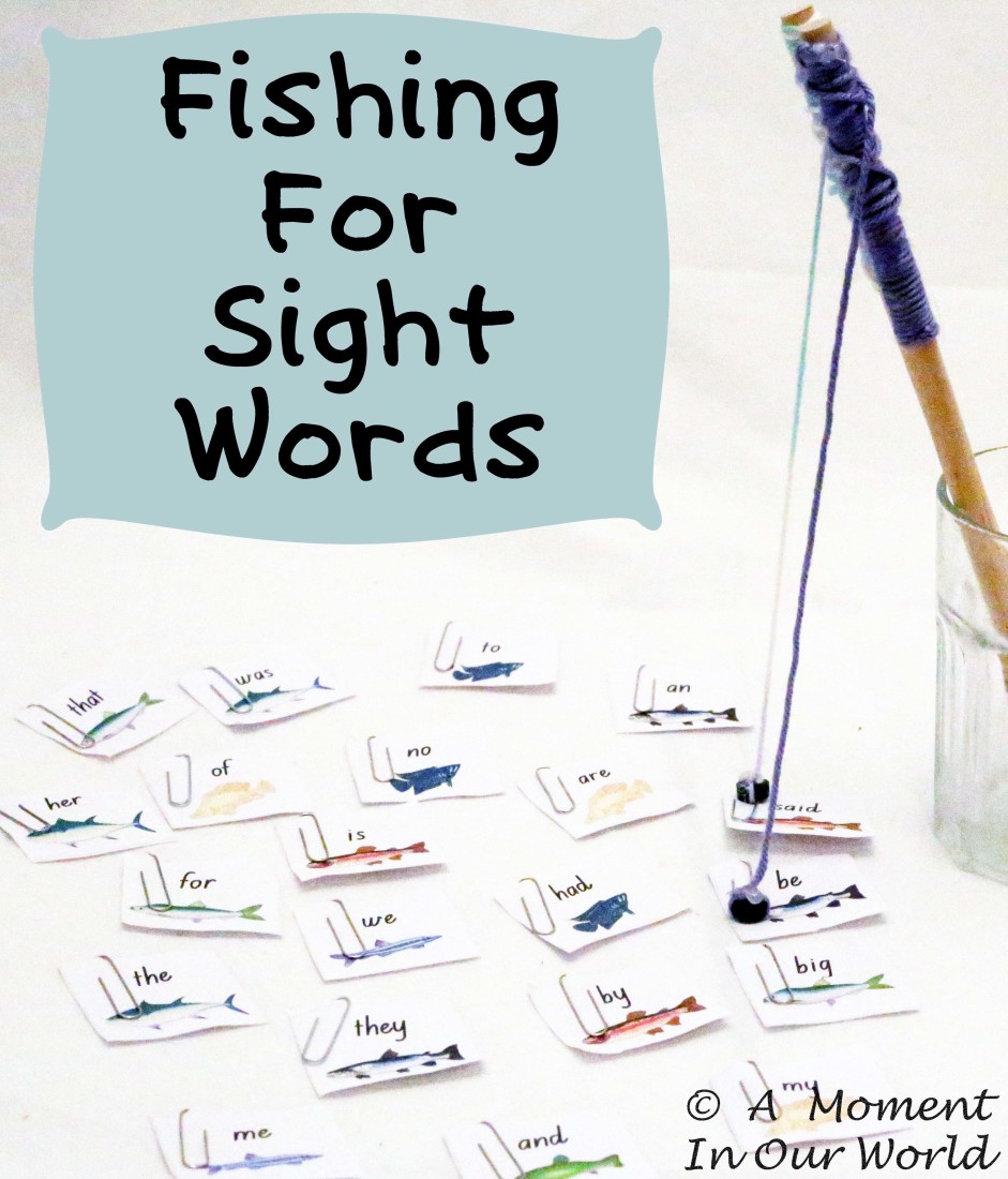 Fishing for Sight Words