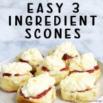 Easy 3 Ingredient Scones