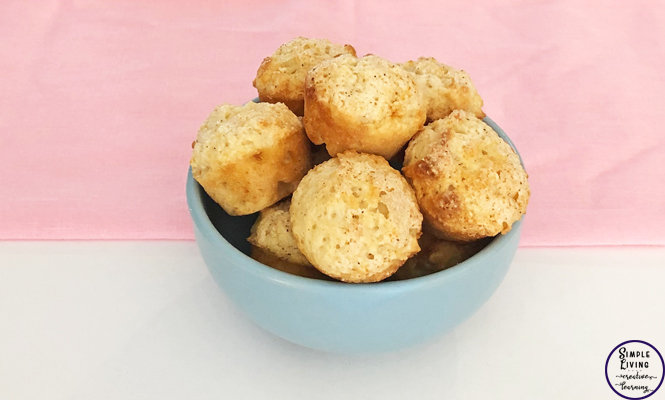 These easy to make Baked Donut Bites make a delicious snack! I prefer to bake them, though you could deep fry in oil if desired.