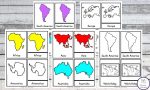 {FREE} Continents and Oceans Printable Pack - Simple Living. Creative ...