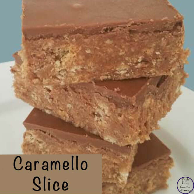 This Caramello Slice is a great no-bake slice that is easy to make and tastes delicious.