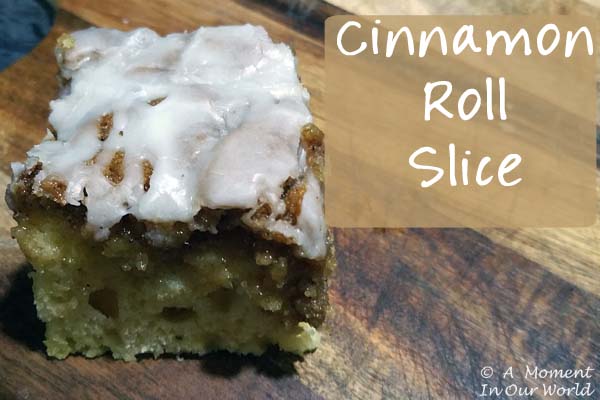 Cinnamon Roll Slice