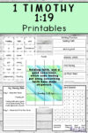 1 Timothy 1:19 Printables
