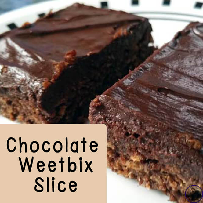 This yummy chocolate weet-bix slice is easy to make and freezes for a great lunchbox snack. You can't even tell there are weet-bix in it!