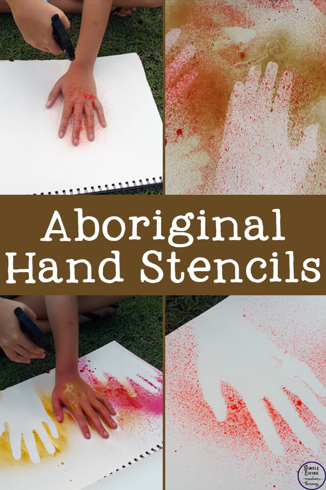 Get creative while learning about Aboriginal Rock Art. Create your own amazing Aboriginal Hand Stencil with spray paint and paper.