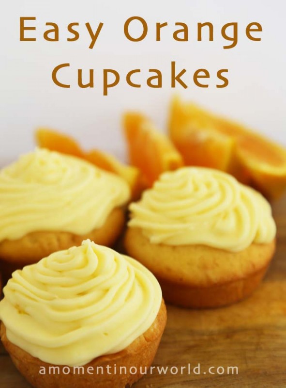 Easy Orange Cupcakes