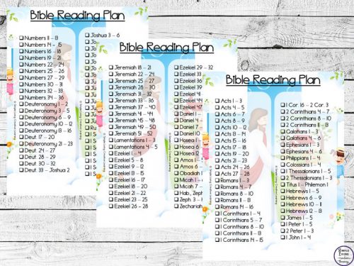 Yearly Bible Reading Plan - Simple Living. Creative Learning