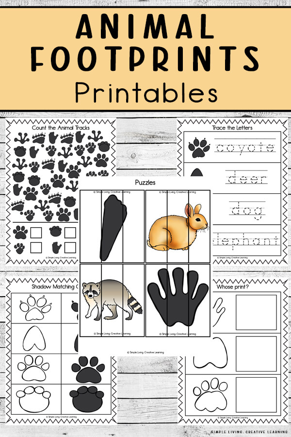 Animal Print Mini Printable Pack