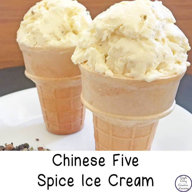 Easy Chinese Five Spice Ice Cream
