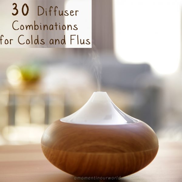 30 Diffuser Combinations for Colds and Flus.