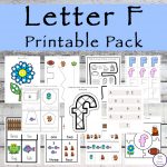 This Letter F Printable Pack is aimed for children aged 3 - 9 and contains a variety of activities; simple math concepts, literacy and hands-on activities. 