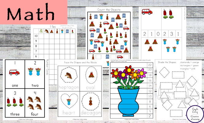 This Letter V Printable Pack is aimed for children aged 3 - 9 and contains a variety of activities; simple math concepts, literacy and hands-on activities. 