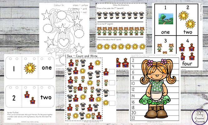 This Mary had a Little Lamb Printable Pack is aimed at children in kindergarten & preschool. It contains a variety of math, literacy & hands-on activities.