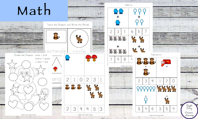 This Letter M Printable Pack is aimed for children aged 3 - 9 and contains a variety of activities; simple math concepts, literacy and hands-on activities. 