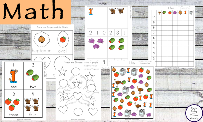 This Letter O Printable Pack is aimed for children aged 3 - 9 and contains a variety of activities; simple math concepts, literacy and hands-on activities. 