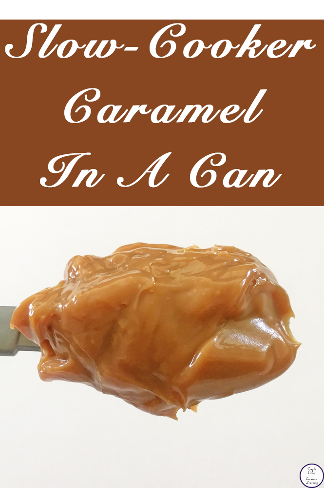 There is just something about slow-cooker caramel in a can that makes the caramel so delectable. It's just amazing! It also makes for a great caramel tart.
