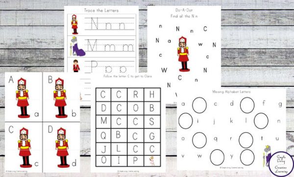 The Nutcracker Mini Printable Pack - Simple Living. Creative Learning
