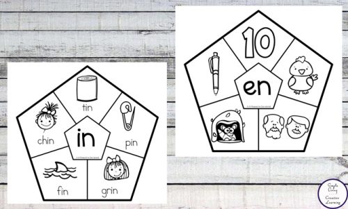 Printable Word Family Puzzles - Simple Living. Creative Learning