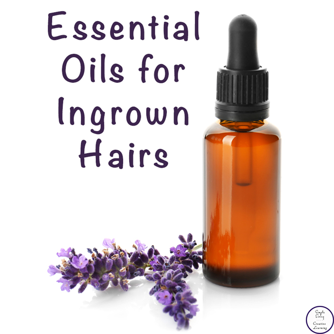 There are many ways to reduce the occurrences of these ingrown hairs as well as natural ways to help clear up the ingrown hairs with essential oils.
