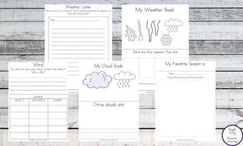 Containing over 130-pages, this unit is a great way for kids to learn about the different weather events that can occur over the course of a year.