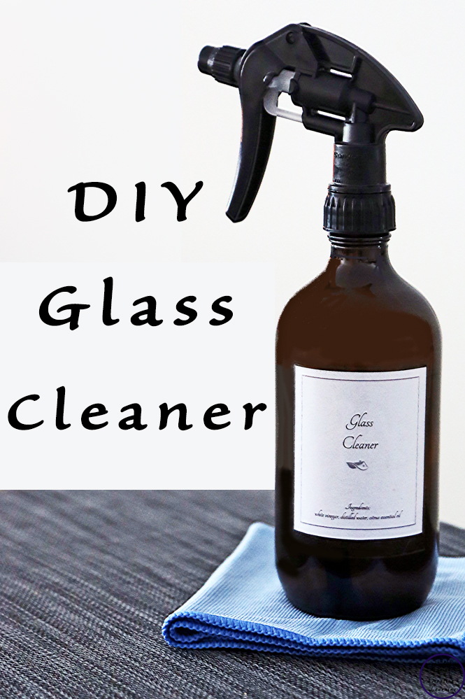 DIY Glass and Mirror Cleaner - Simple Living. Creative Learning