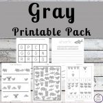 Colour of the Week Printable Packs - Simple Living. Creative Learning
