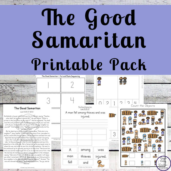 The Good Samaritan Printable Pack
