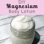 This DIY Magnesium Body Lotion is smooth & a great way to increase your magnesium intake which may help with headaches, low energy & insomnia.