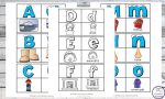 Winter Alphabet Match - Simple Living. Creative Learning