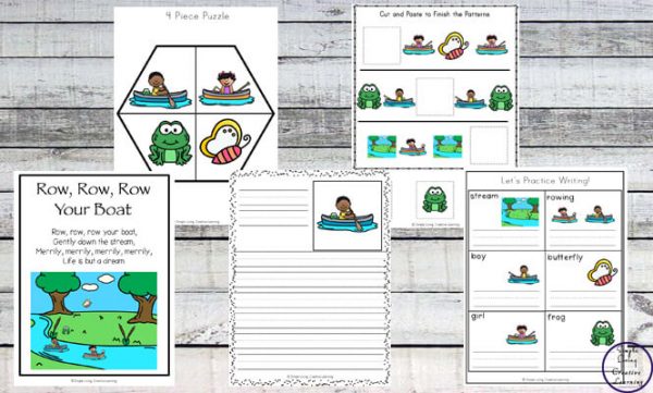 Row, Row, Row Your Boat - Simple Living. Creative Learning