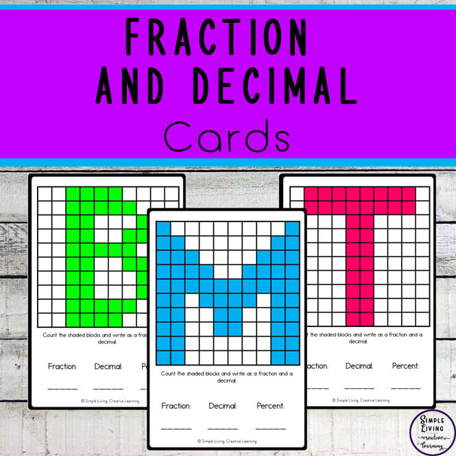 Fraction and Decimal Cards